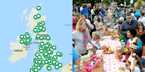 The Big Lunch map