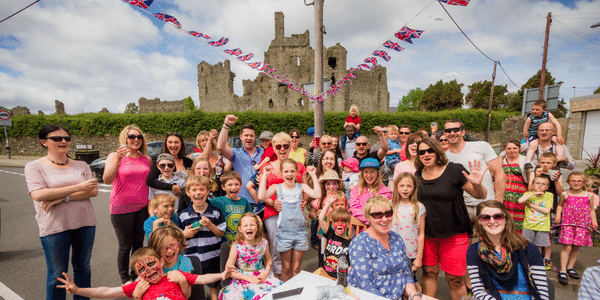 Community at Big Lunch event