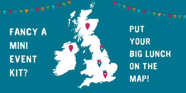 Put your Big Lunch on the map graphic