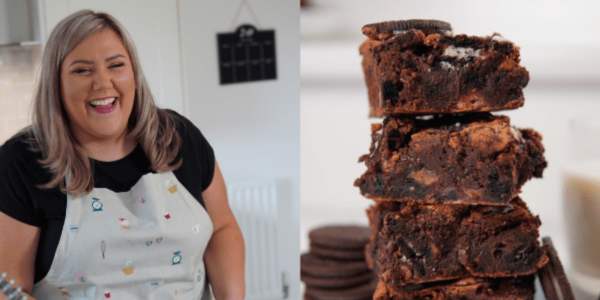 Great British Bake Off Laura and her chocolate brownies