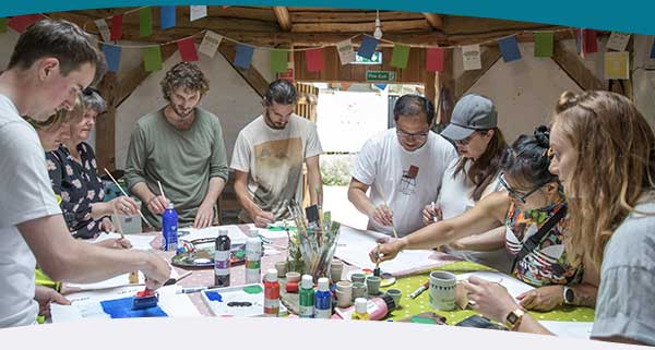 Community crafting event